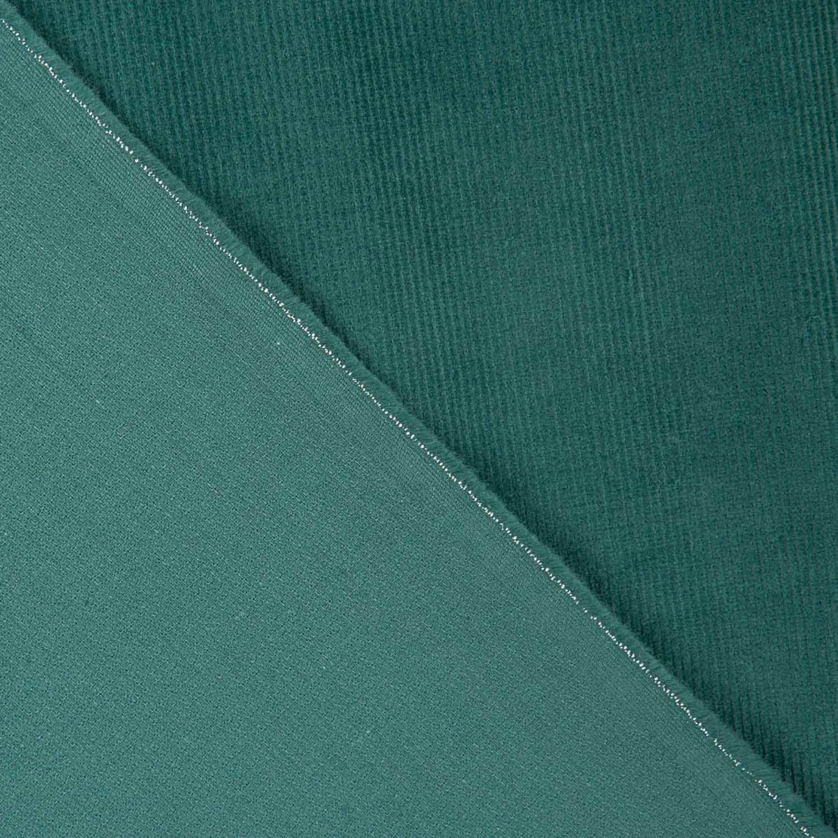 Duck Blue Stretch Micro-Corduroy - Ribes y Casals