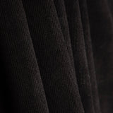 Black Stretch Micro-Corduroy - Ribes y Casals