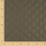 Double-sided quilted lining in khaki and black - Ribes y Casals