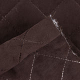 Brown Double-Sided Quilted Suede - Ribes y Casals