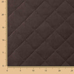 Brown Double-Sided Quilted Suede - Ribes y Casals