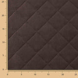 Brown Double-Sided Quilted Suede - Ribes y Casals