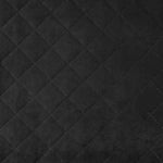 Double-Sided Black Quilted Suede - Ribes y Casals