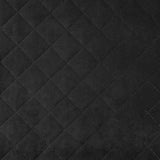 Double-Sided Black Quilted Suede - Ribes y Casals