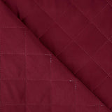 Double-Sided Red Quilted Suede - Ribes y Casals