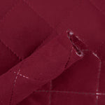 Double-Sided Red Quilted Suede - Ribes y Casals