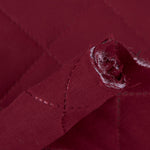 Double-Sided Red Quilted Suede - Ribes y Casals