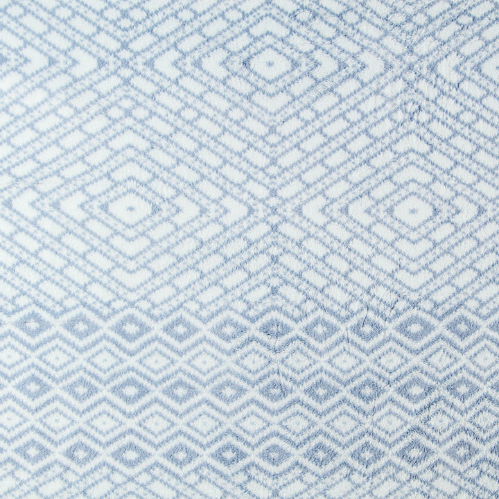 Blue Diamond-Printed Coralina - Ribes y Casals