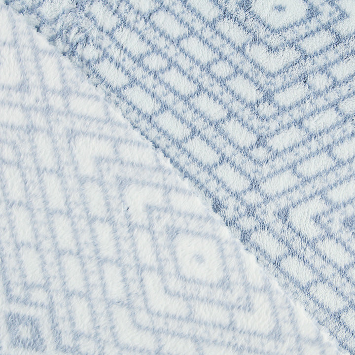 Blue Diamond-Printed Coralina - Ribes y Casals