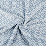 Blue Diamond-Printed Coralina - Ribes y Casals