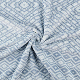 Blue Diamond-Printed Coralina - Ribes y Casals