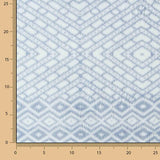 Blue Diamond-Printed Coralina - Ribes y Casals
