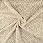Beige Diamond-Printed Coralina - Ribes y Casals