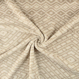 Beige Diamond-Printed Coralina - Ribes y Casals