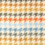 Multicoloured Houndstooth-Printed Coralina - Ribes y Casals