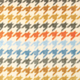 Multicoloured Houndstooth-Printed Coralina - Ribes y Casals