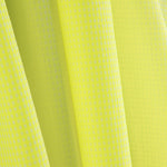 Neon Yellow Mini Check Seersucker Poplin - Ribes y Casals