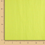Neon Yellow Mini Check Seersucker Poplin - Ribes y Casals