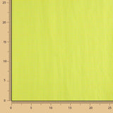 Neon Yellow Mini Check Seersucker Poplin - Ribes y Casals