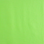 Neon Green Mini Check Seersucker Poplin - Ribes y Casals