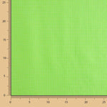 Neon Green Mini Check Seersucker Poplin - Ribes y Casals
