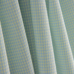 Soft Blue Mini Check Seersucker Poplin - Ribes y Casals