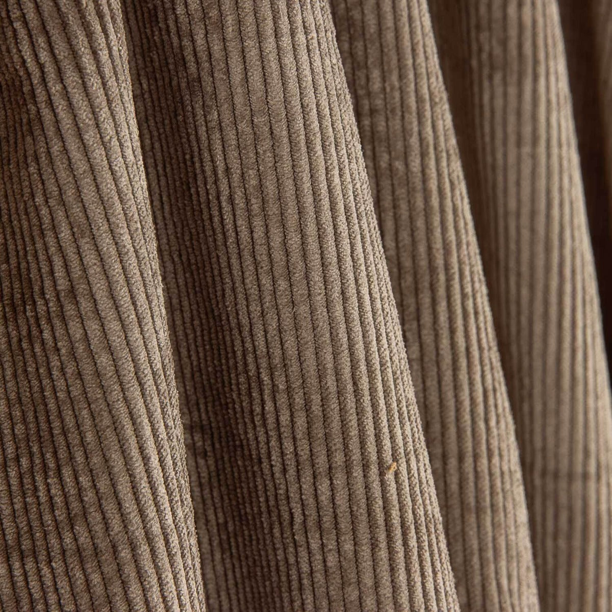 Soft Brown Washed Corded Corduroy - Ribes y Casals