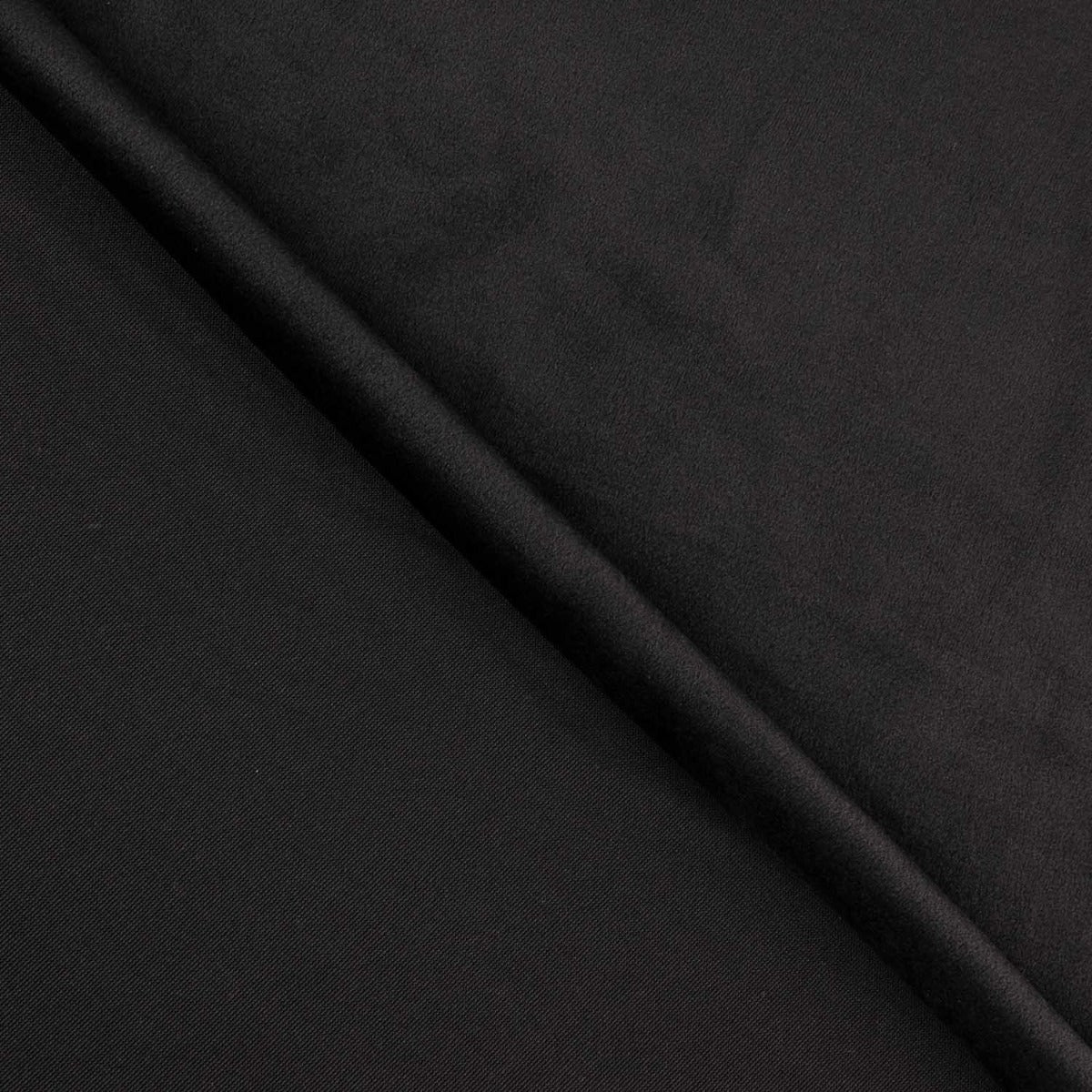 Black Stretch Velvet Jersey - Ribes y Casals