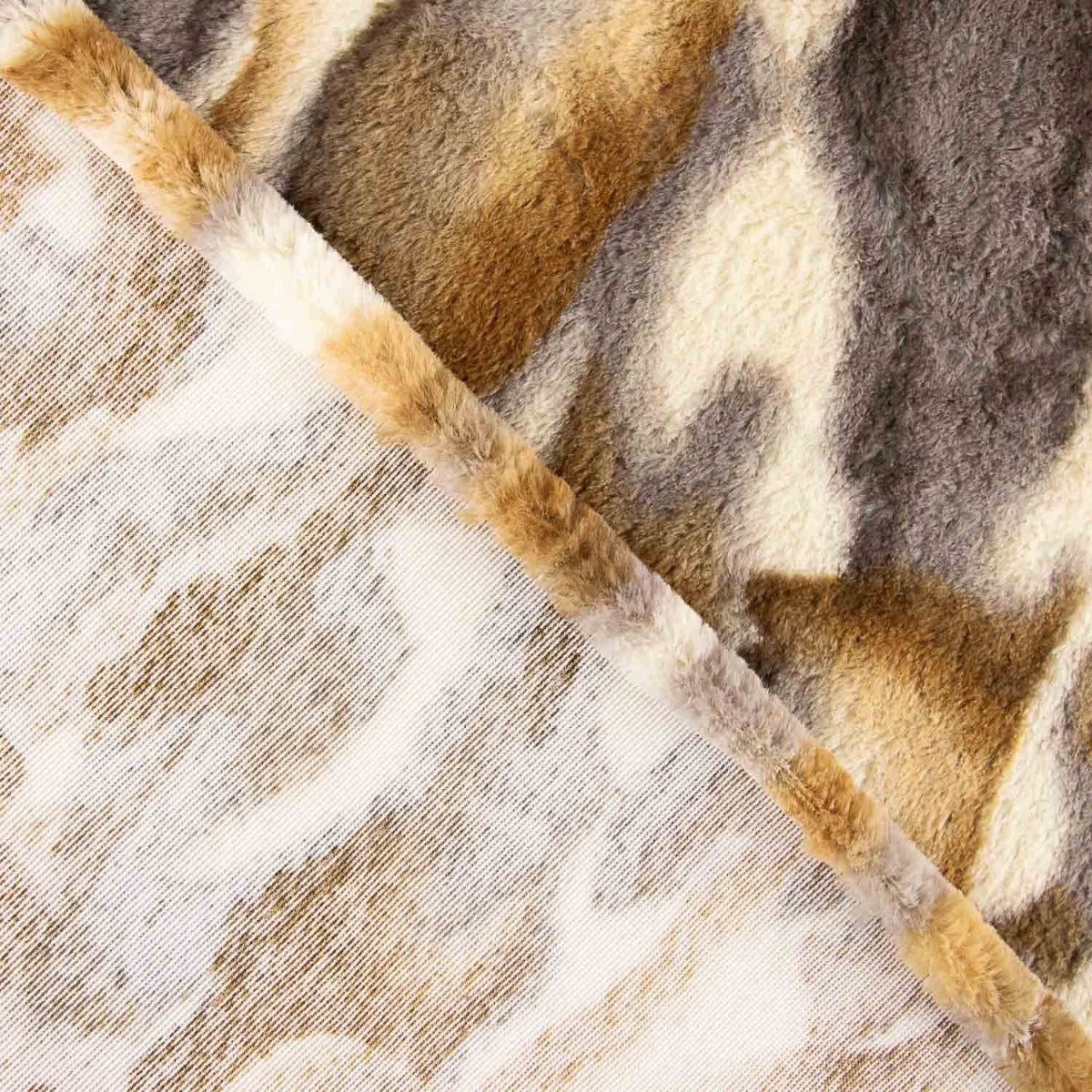 Wild Velvet Printed Faux Fur Fabric - Ribes y Casals