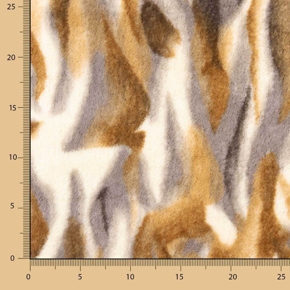 Wild Velvet Printed Faux Fur Fabric - Ribes y Casals