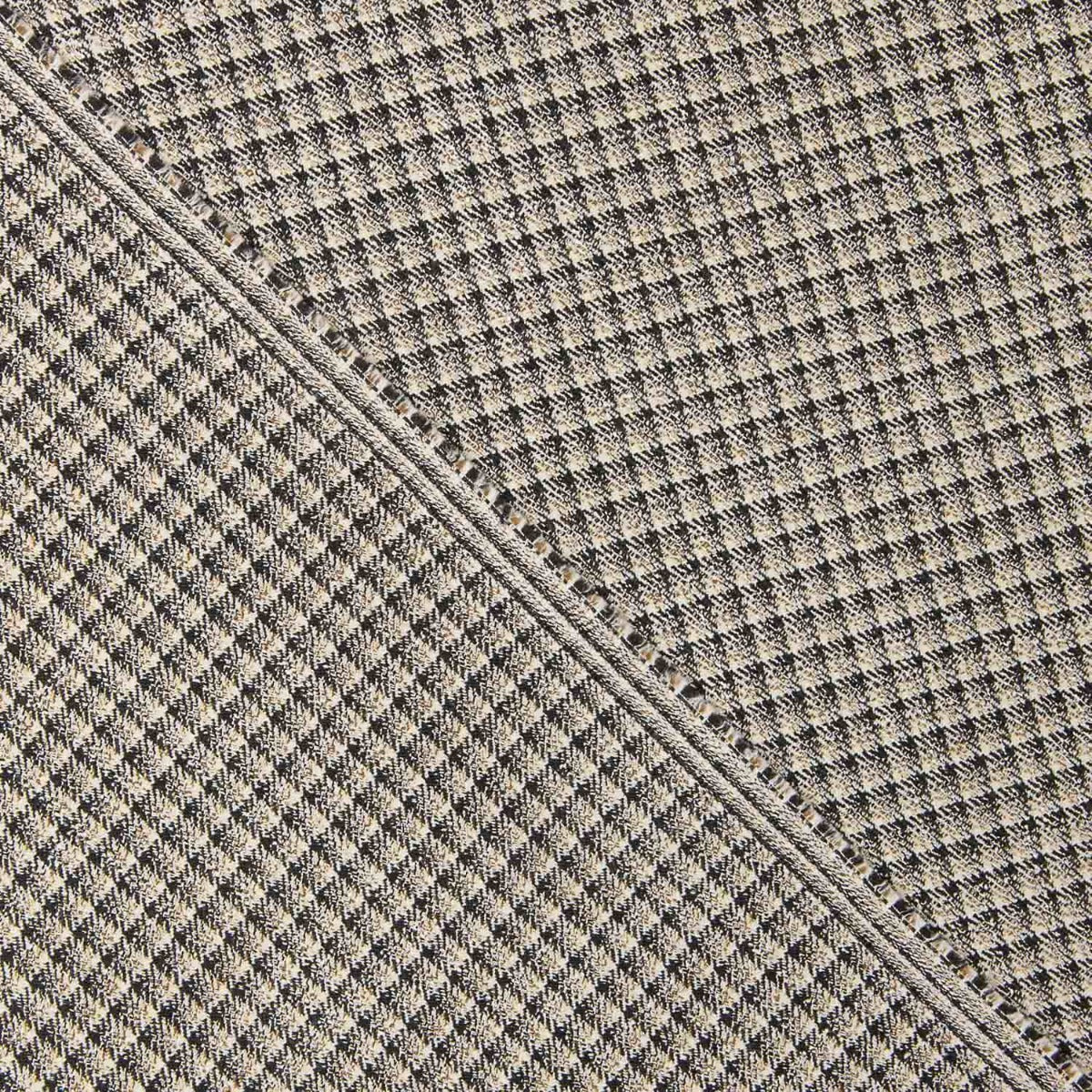 Lumière Check Printed Viscose Fabric - Ribes y Casals