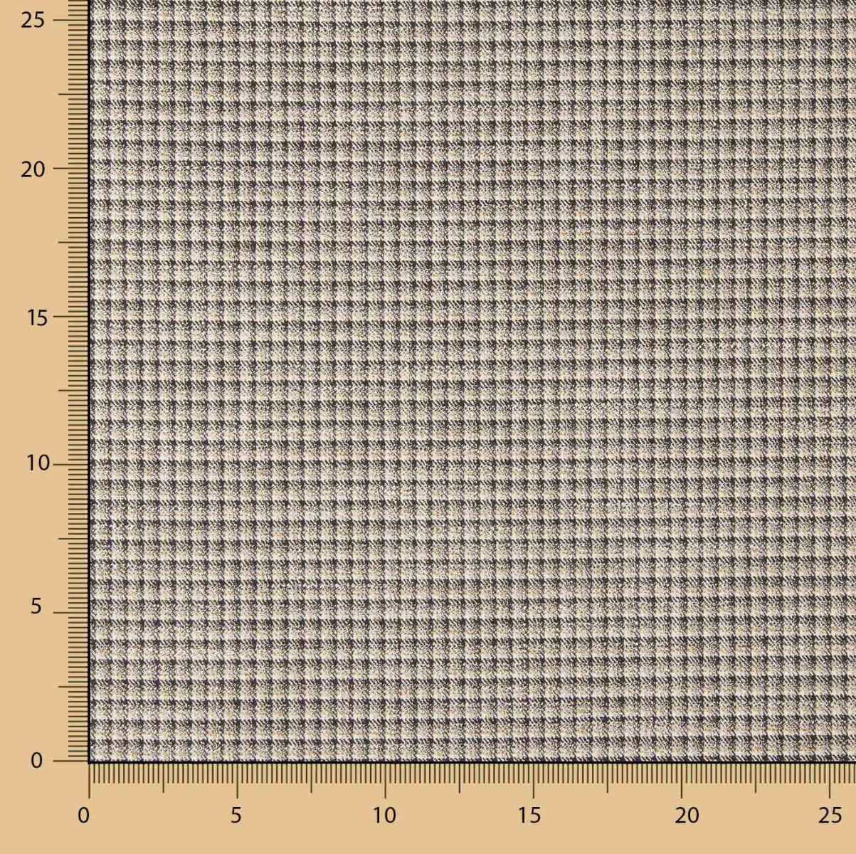 Lumière Check Printed Viscose Fabric - Ribes y Casals