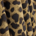 Leopard Stretch Suede-Effect Neoprene Knit - Ribes y Casals