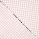 Soft Pink Gingham Cotton Flannel - Ribes y Casals