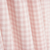 Soft Pink Gingham Cotton Flannel - Ribes y Casals