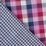 Picnic Check Reversible Double Gauze – Crinkled Finish - Ribes y Casals