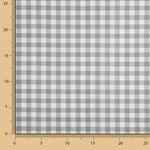 Fine Gingham Flannel in Sage Green - Ribes y Casals