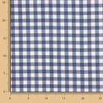 Fine Blue Gingham Flannel - Ribes y Casals