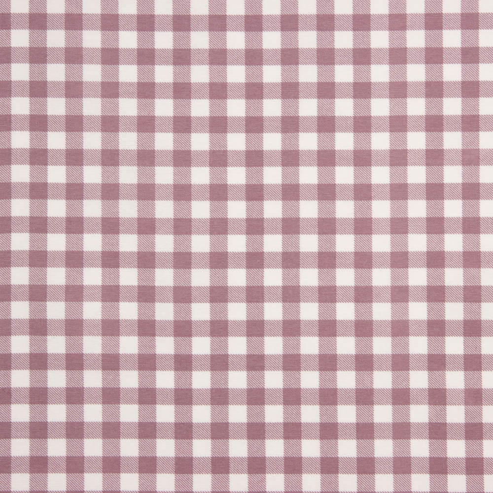 Fine Gingham Flannel, Mauve - Ribes y Casals