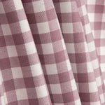 Fine Gingham Flannel, Mauve - Ribes y Casals