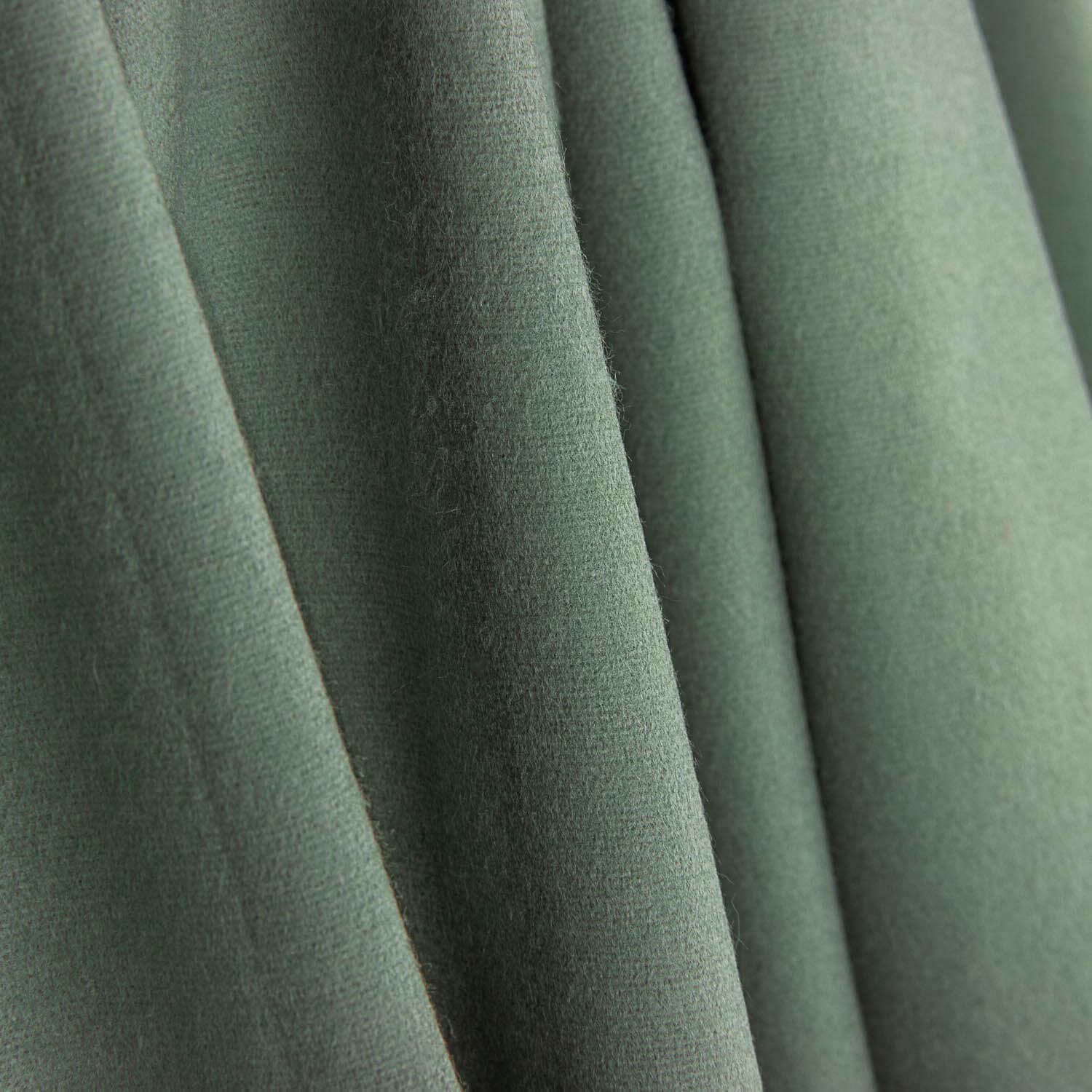 Soft Green Fine Cotton Flannel - Ribes y Casals