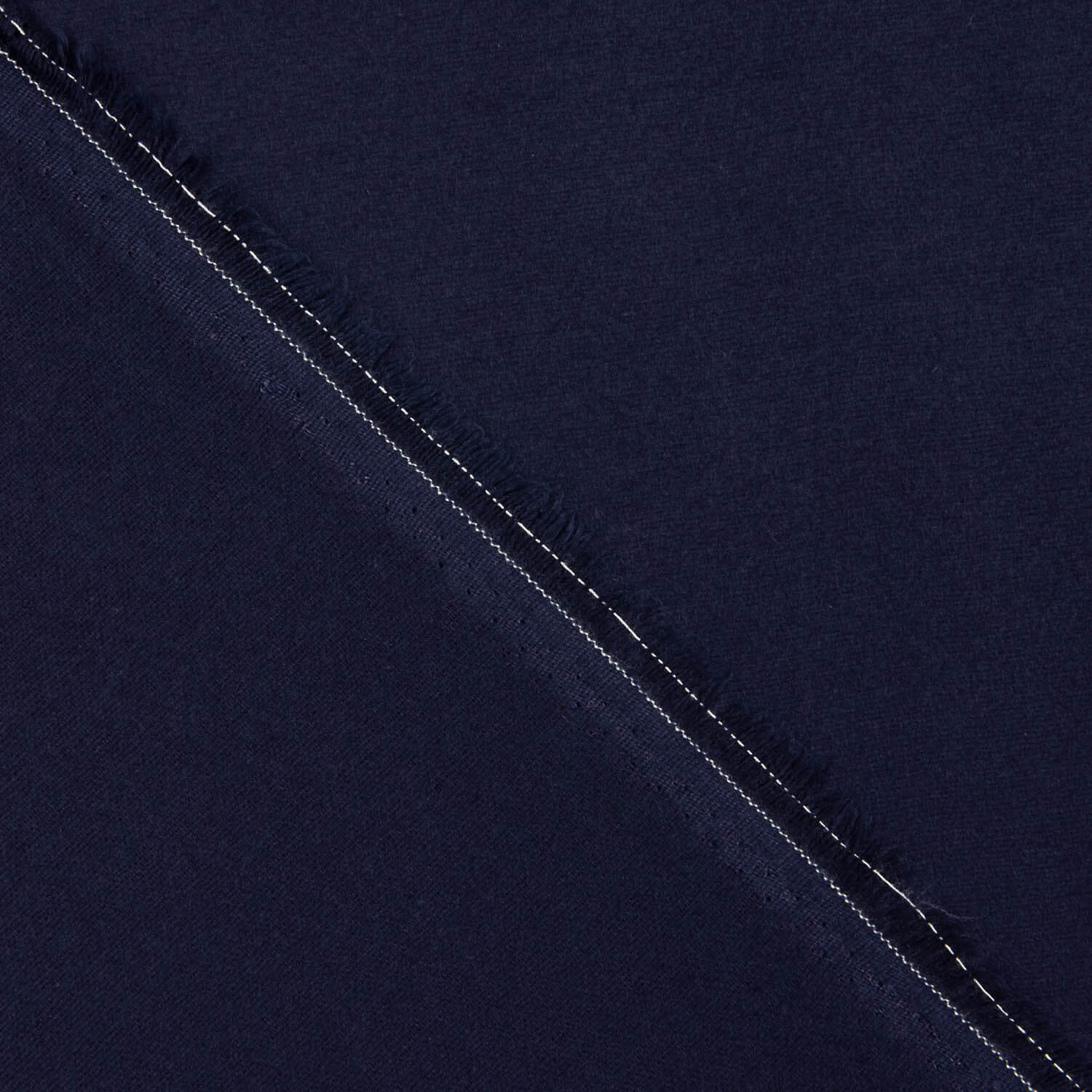 Navy Blue Fine Cotton Flannel - Ribes y Casals