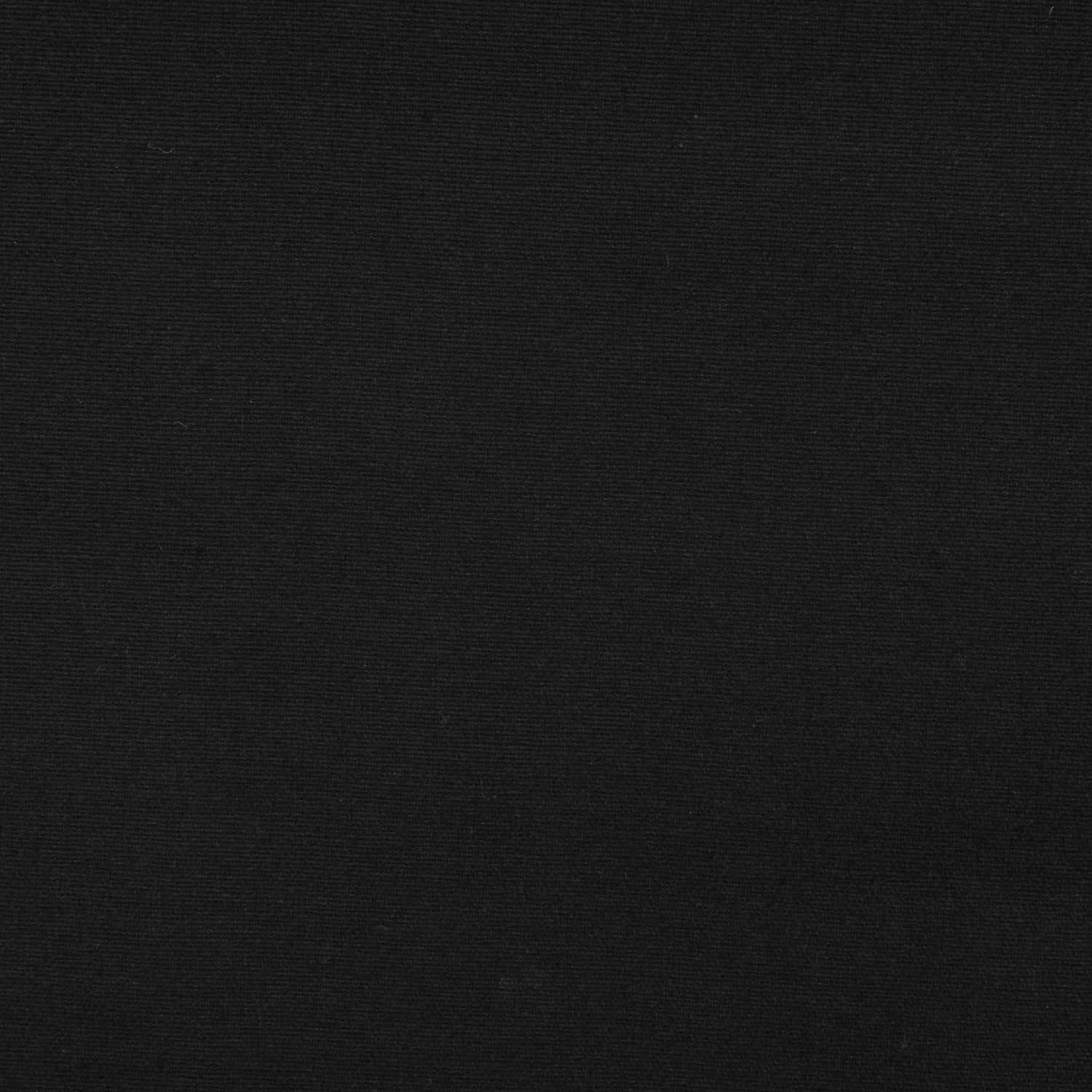 Black Lightweight Cotton Flannel - Ribes y Casals