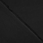 Black Lightweight Cotton Flannel - Ribes y Casals