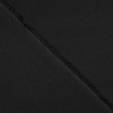Black Lightweight Cotton Flannel - Ribes y Casals