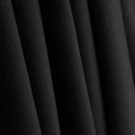 Black Lightweight Cotton Flannel - Ribes y Casals