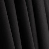 Black Lightweight Cotton Flannel - Ribes y Casals
