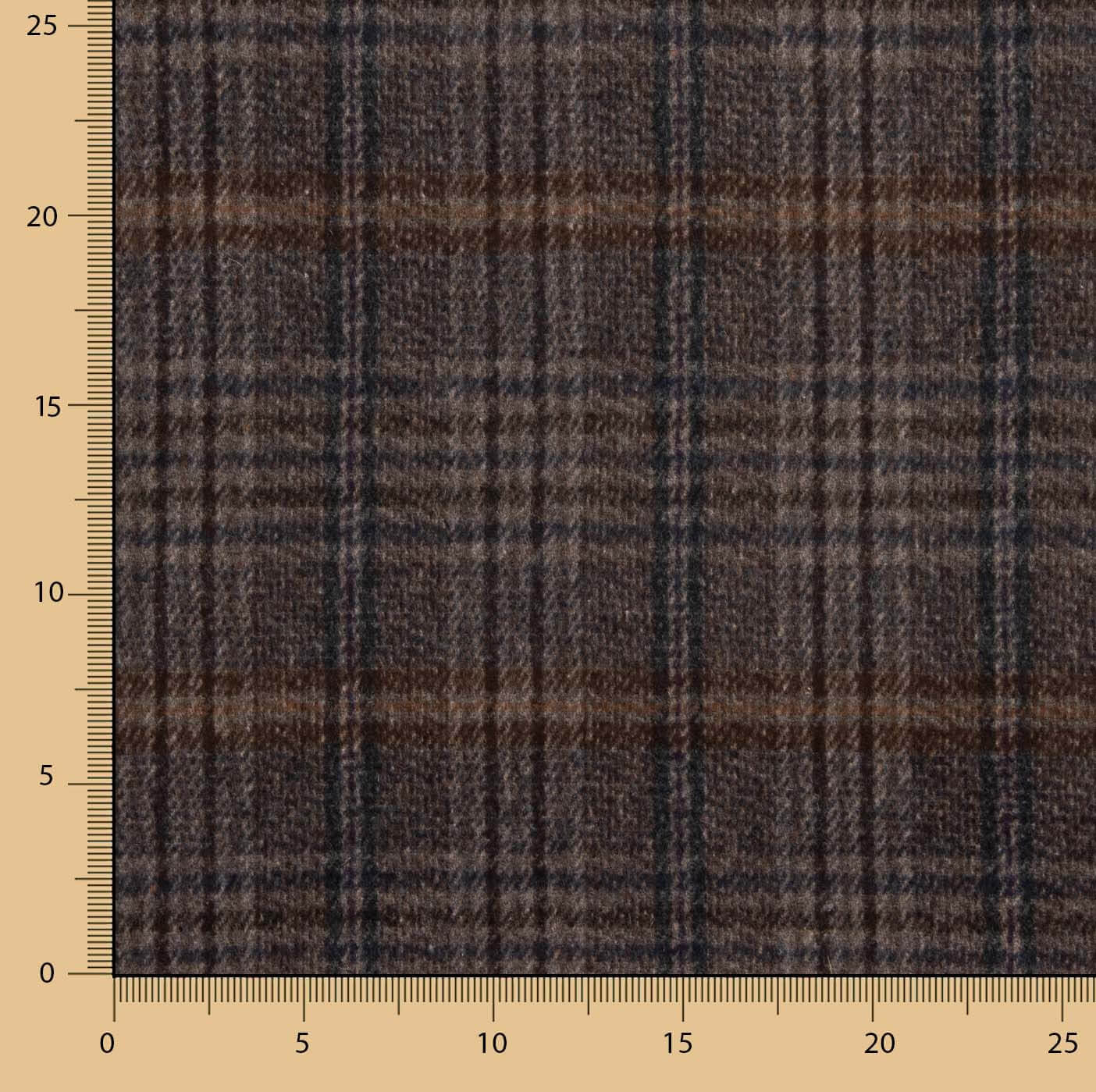 Blue Check Mouflon Wool - Ribes y Casals