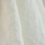 100% Natural White Linen Sheer - Ribes y Casals