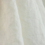 100% Natural White Linen Sheer - Ribes y Casals